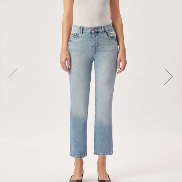 DL1961 size 29 - Patti Straight High Rise Vintage Ankle Designer Jean - Picture 2 of 9